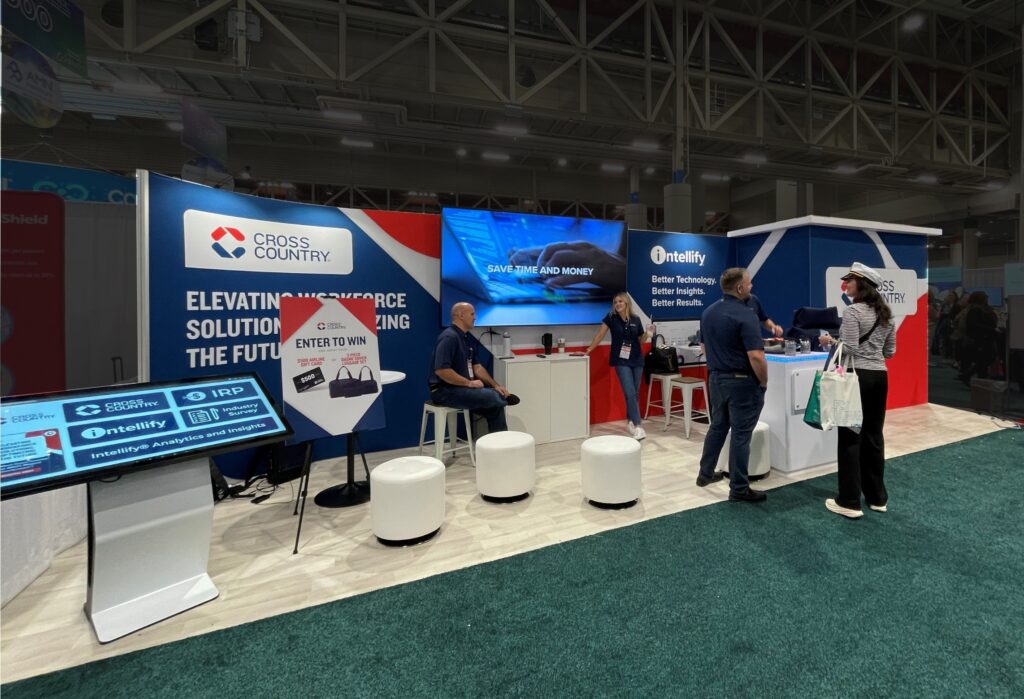 cross country jobs 10 x 30 trade show exhibit