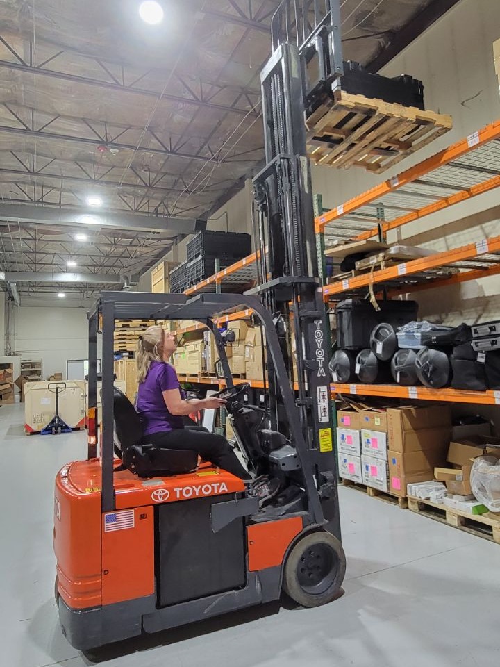 Exhibit Expressions trade show storage warehouse
